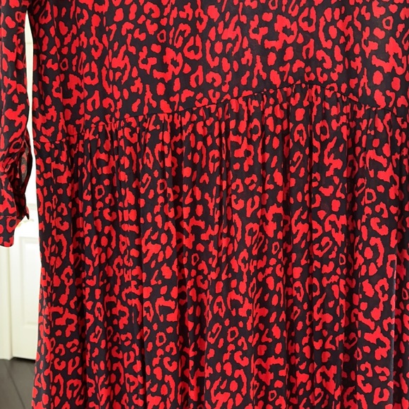 Zara leopard dress size small - Picture 3 of 3